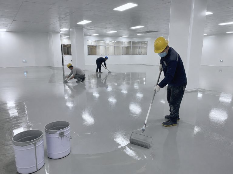 高州环氧自流平地坪漆工程